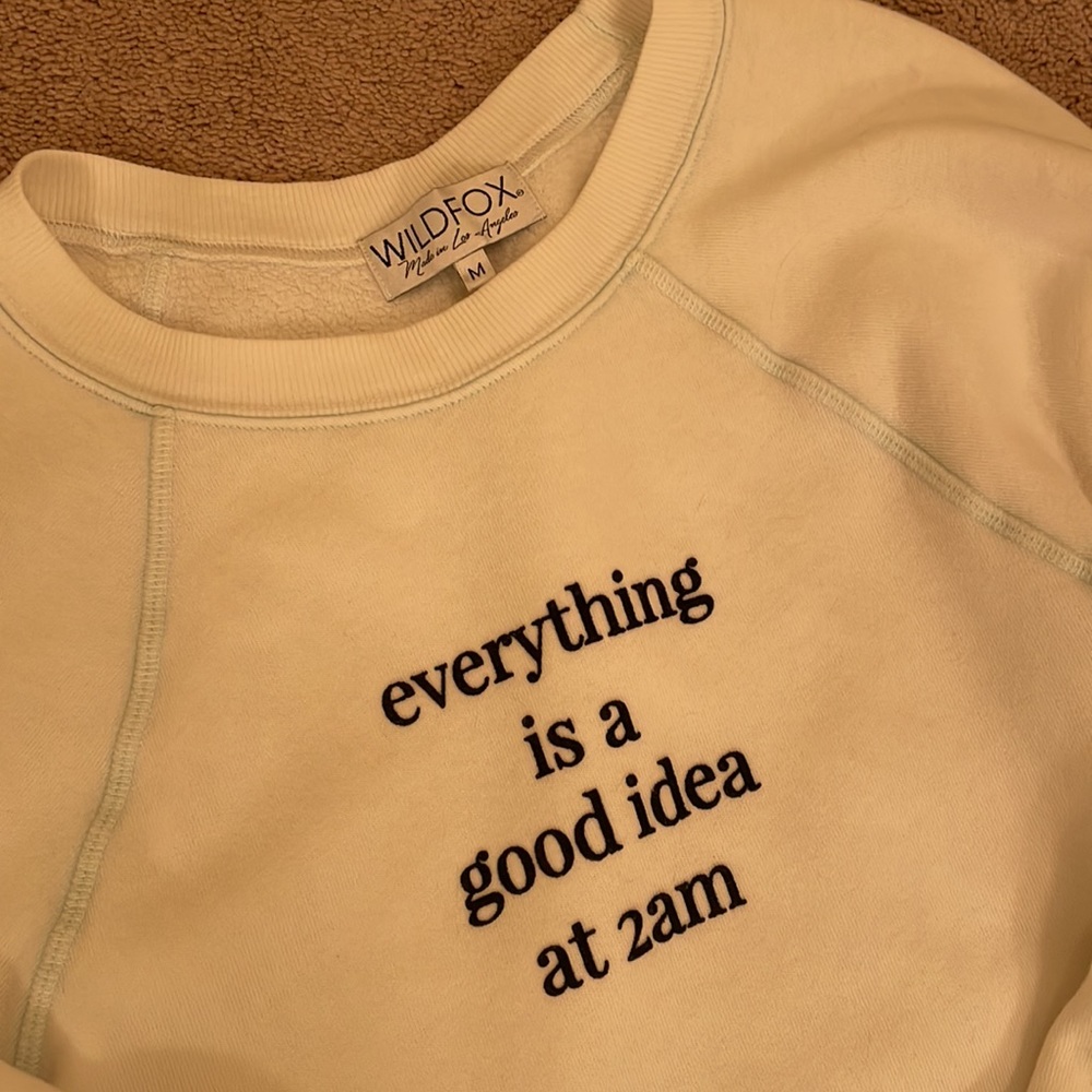 Wildfox Sweatshirt - Picture 3 of 3